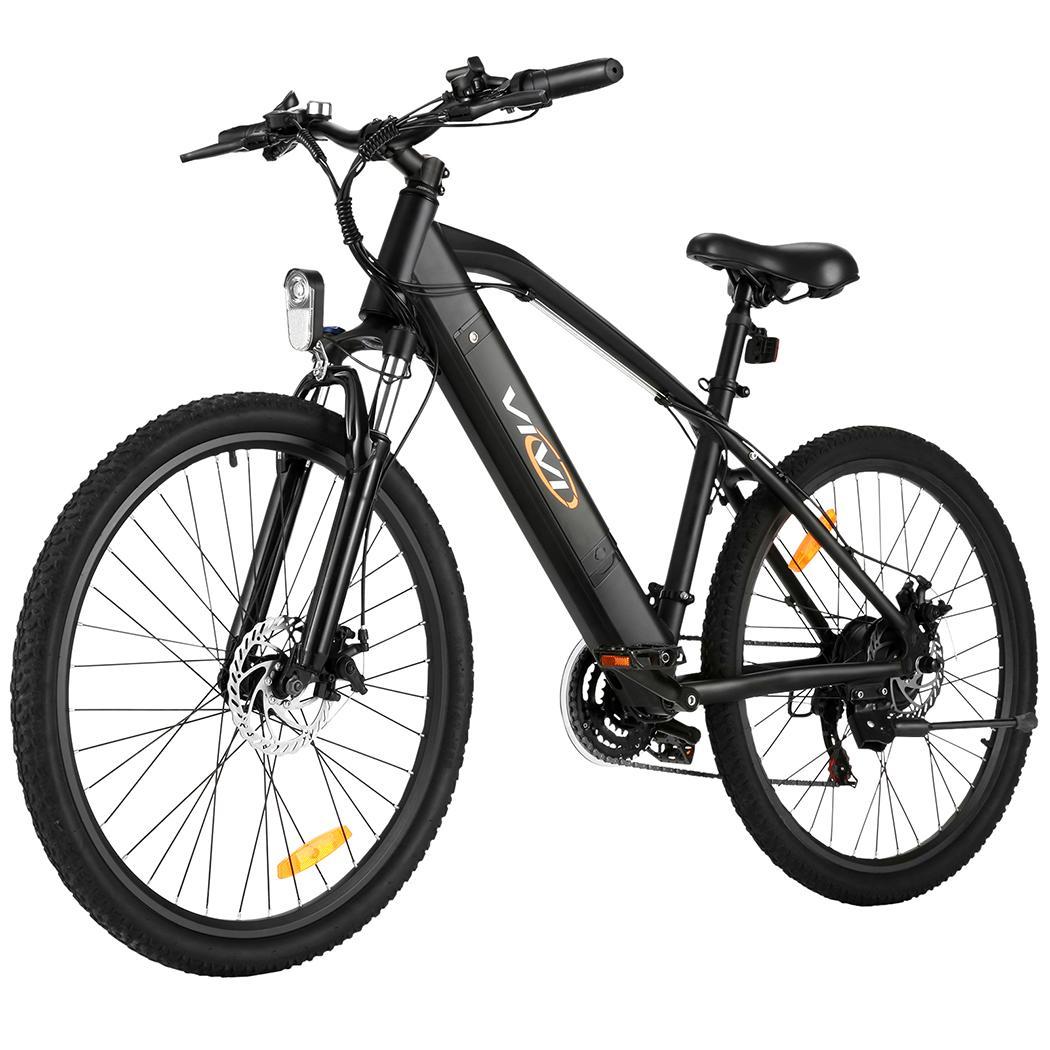 Electric Seven-Speed Control Mountain E-Bike with Double Shock