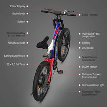 1500W Electric 48V 20Ah Lithium Battery Aostirmotor City Bicycle