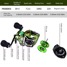 10KG Drag Magnetic Brake System Casting Reel Fishing Gear