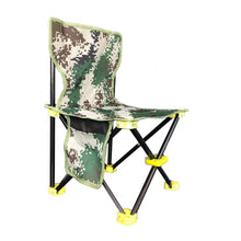 Outdoor Portable Folding Travel Camping Backrest Fishing Stool