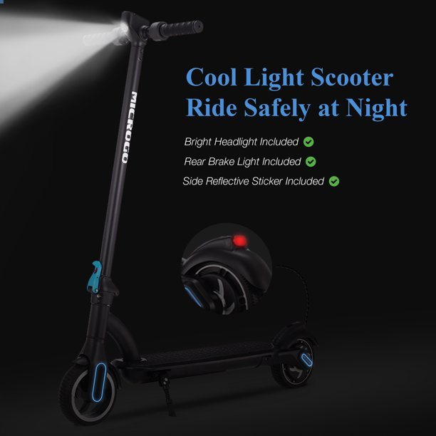 Adjustable Speeds & Double Brake Bosonshop Electric Scooter