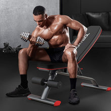 Black Full Body Work Out with Fast-Inclining Seat & Backrest