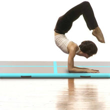 High Density PVC Inflatable Gym Mat With Pump Tumbling Mat
